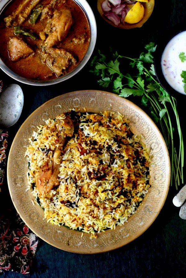 Hyderabadi chicken biryani, the best recipe for hyderabadi chicken ...