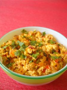 Paneer Bhurji - Paneer Burji Recipe