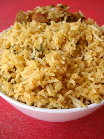 easy-chicken-pulao - Indian food recipes - Food and cooking blog