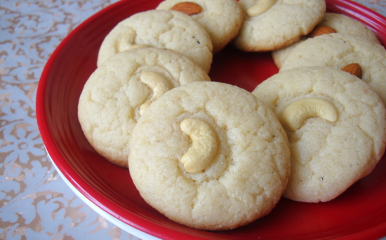 Nan Khatai - Nankatai Recipe - Eggless Indian Tea Cookies