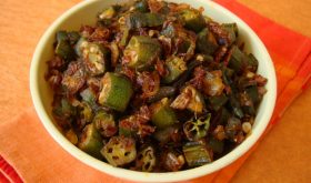 Okra Fry Recipe-Andhra Style Recipe-Bhindi Fry Recipe