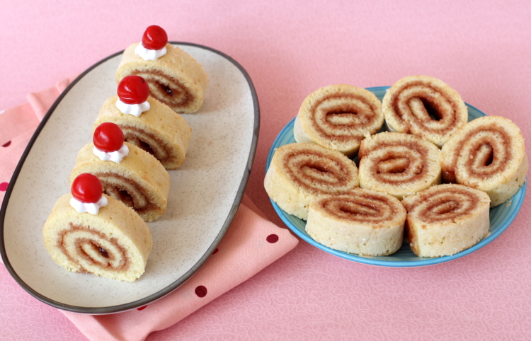 Lamington Swiss Roll - The Loopy Whisk