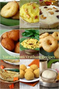 varalakshmi vratham recipes