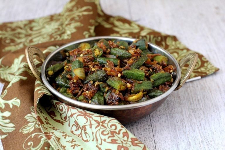 Bhindi Fry Recipe | How To Make Bhindi Fry| Bhindi Recipes Indian Style ...