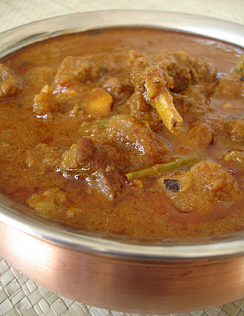 Mamsam Pulusu - Mutton Curry - Indian food recipes - Food and cooking blog
